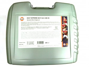 Gulf Supreme Duty XLE 15W40 20L